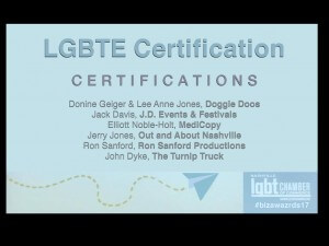 *5 LGBT Awards May 2017 Certifications