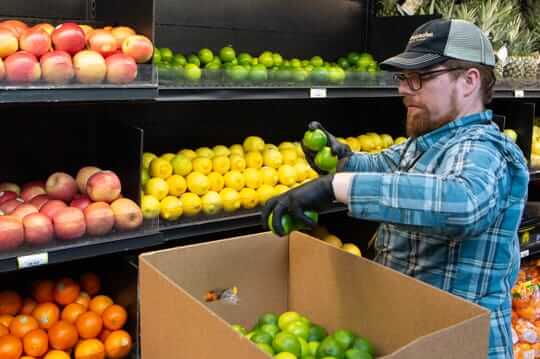 “People need food, so I come to work”